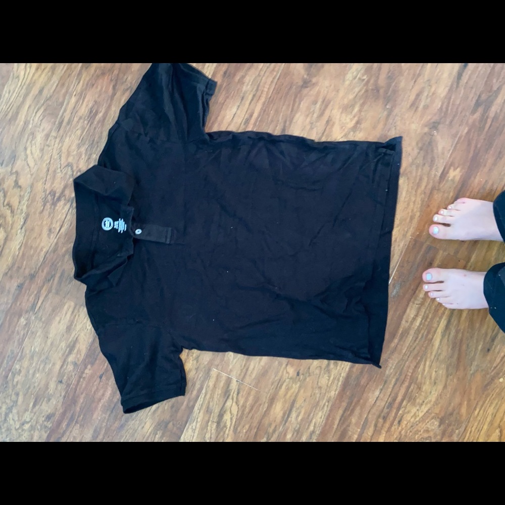 Kids button down tee